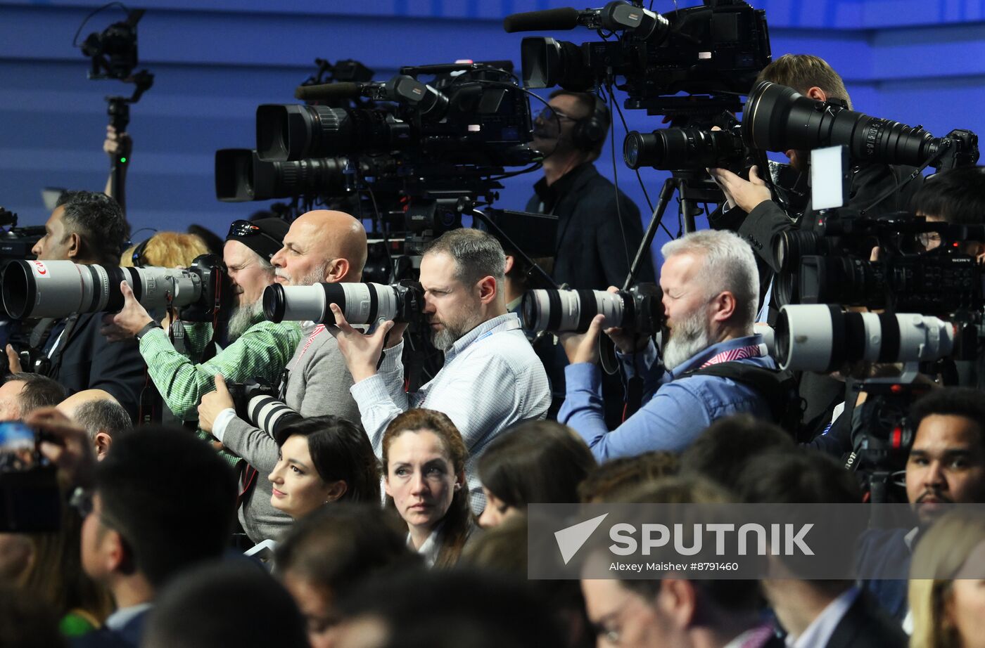 16th BRICS Summit. Press conference with President of Russia Vladimir Putin