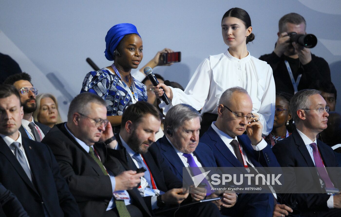 16th BRICS Summit. Press conference with President of Russia Vladimir Putin