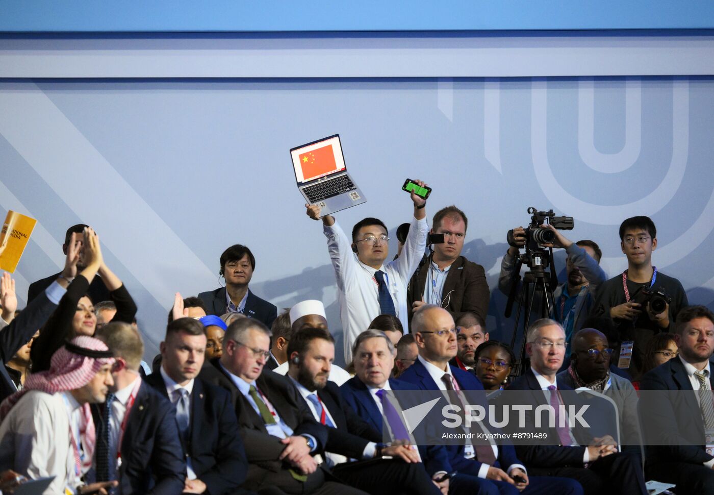 16th BRICS Summit. Press conference with President of Russia Vladimir Putin