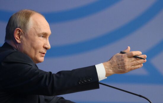 16th BRICS Summit. Press conference with President of Russia Vladimir Putin