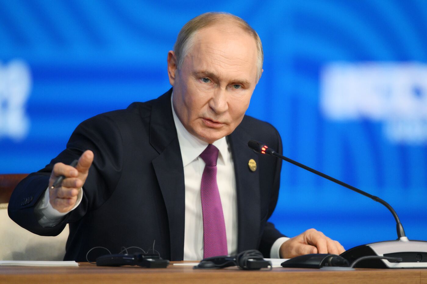 16th BRICS Summit. Press conference with President of Russia Vladimir Putin