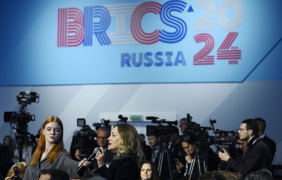 16th BRICS Summit. Press conference with President of Russia Vladimir Putin