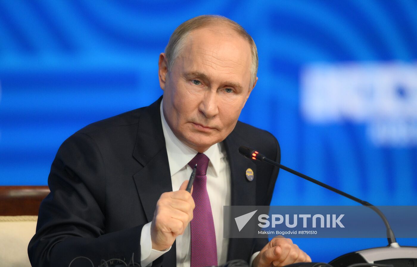 16th BRICS Summit. Press conference with President of Russia Vladimir Putin