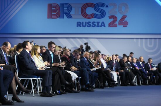 16th BRICS Summit. Press conference with President of Russia Vladimir Putin