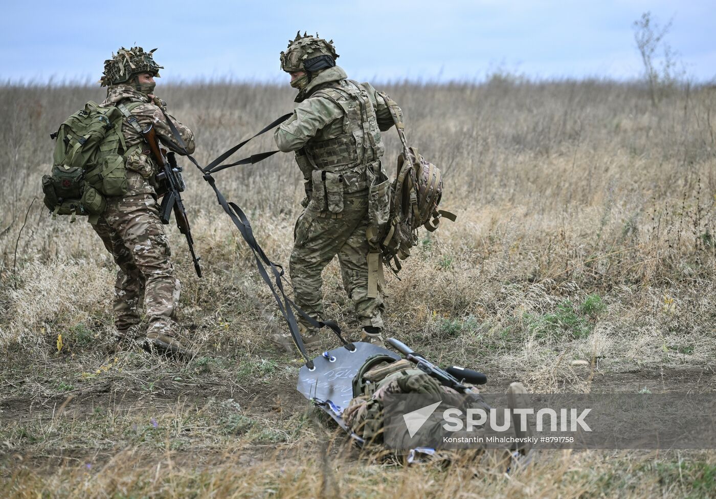 Russia Ukraine Military Operation Troops Training