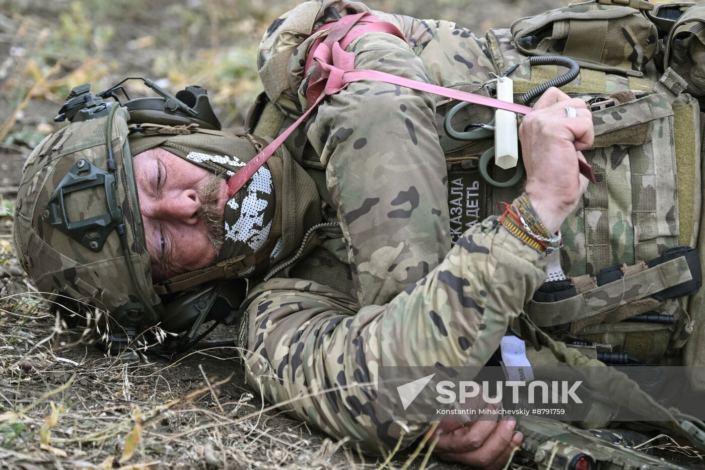 Russia Ukraine Military Operation Troops Training