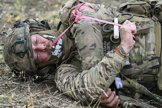 Russia Ukraine Military Operation Troops Training