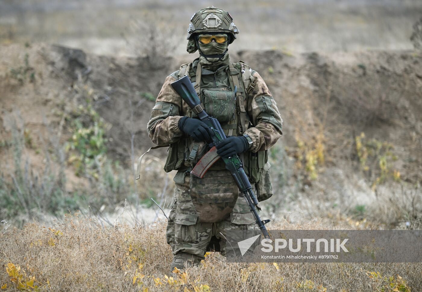 Russia Ukraine Military Operation Troops Training