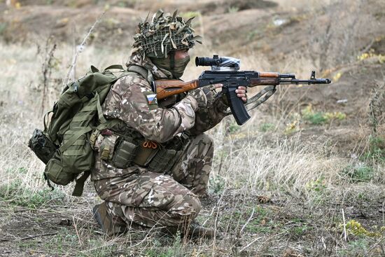 Russia Ukraine Military Operation Troops Training