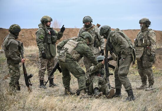 Russia Ukraine Military Operation Troops Training