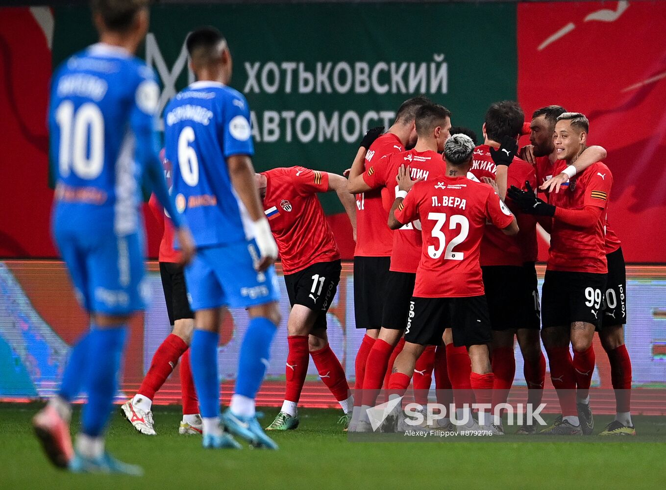 Russia Soccer Premier-League Khimki - Dynamo