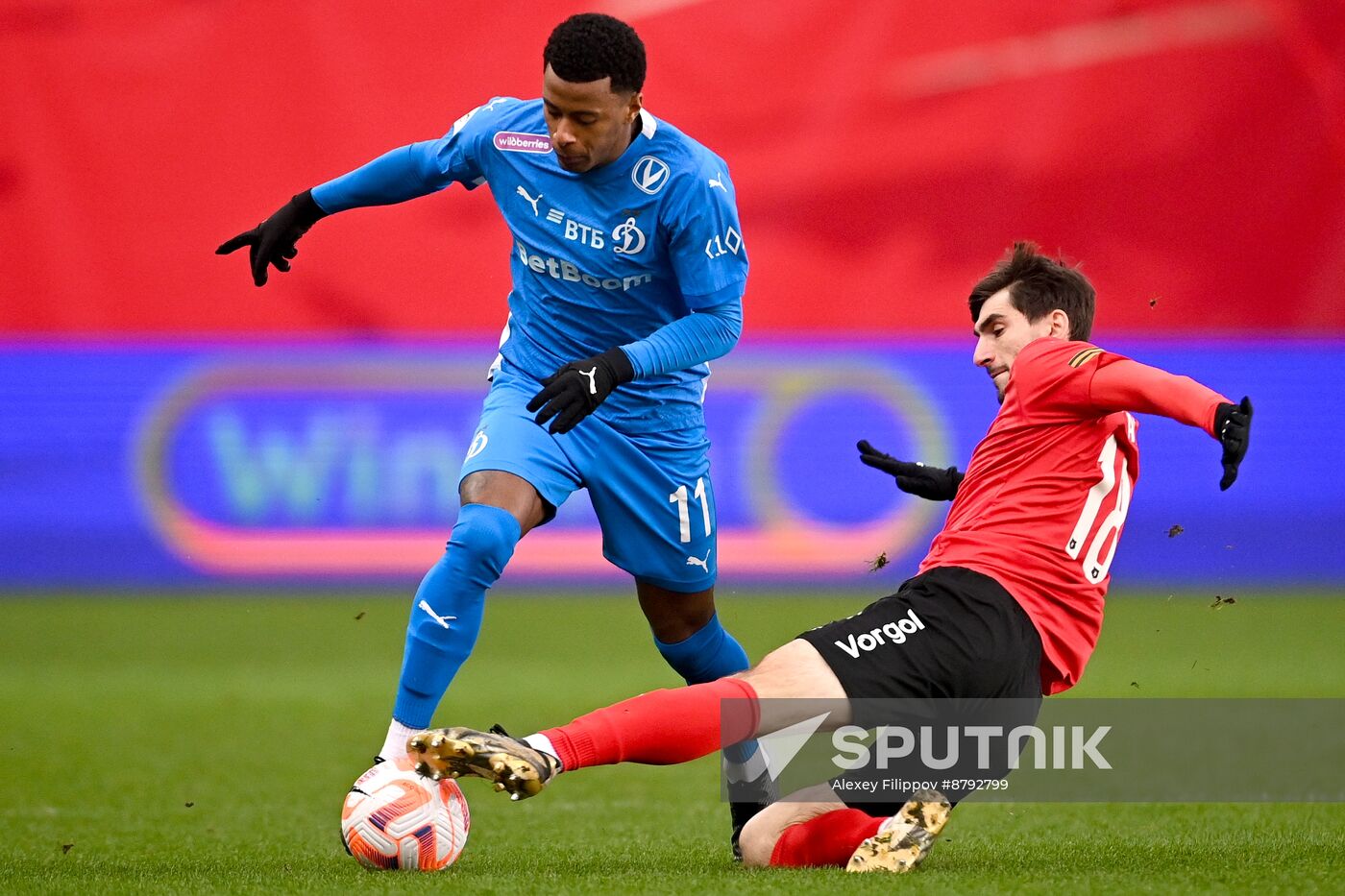 Russia Soccer Premier-League Khimki - Dynamo