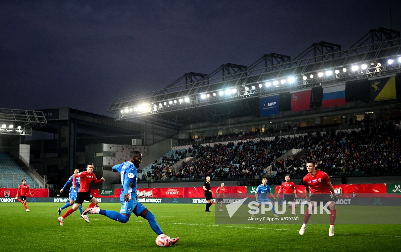 Russia Soccer Premier-League Khimki - Dynamo