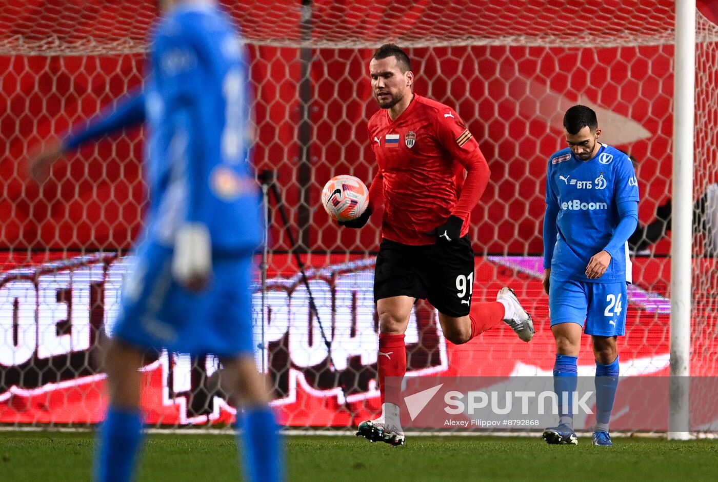 Russia Soccer Premier-League Khimki - Dynamo