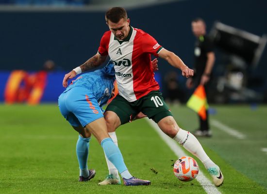 Russia Soccer Premier-League Zenit - Lokomotiv