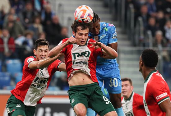 Russia Soccer Premier-League Zenit - Lokomotiv