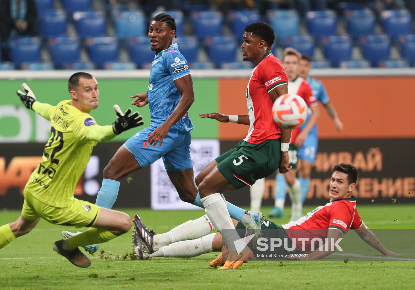 Russia Soccer Premier-League Zenit - Lokomotiv