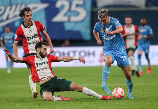 Russia Soccer Premier-League Zenit - Lokomotiv