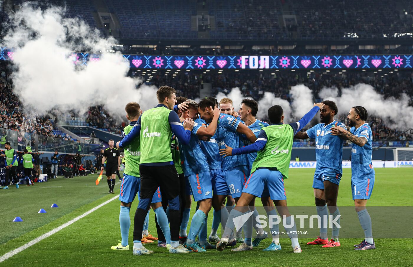 Russia Soccer Premier-League Zenit - Lokomotiv