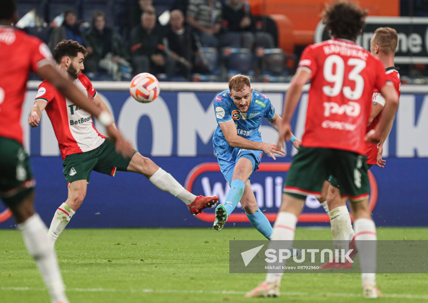 Russia Soccer Premier-League Zenit - Lokomotiv