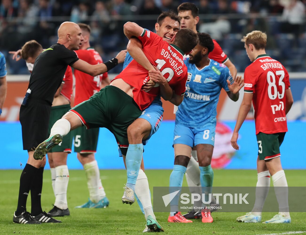 Russia Soccer Premier-League Zenit - Lokomotiv