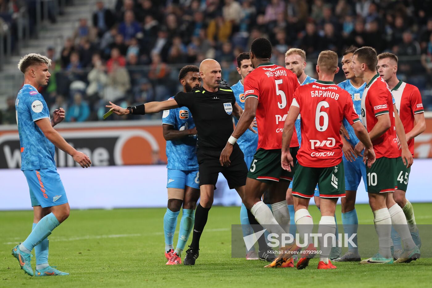 Russia Soccer Premier-League Zenit - Lokomotiv