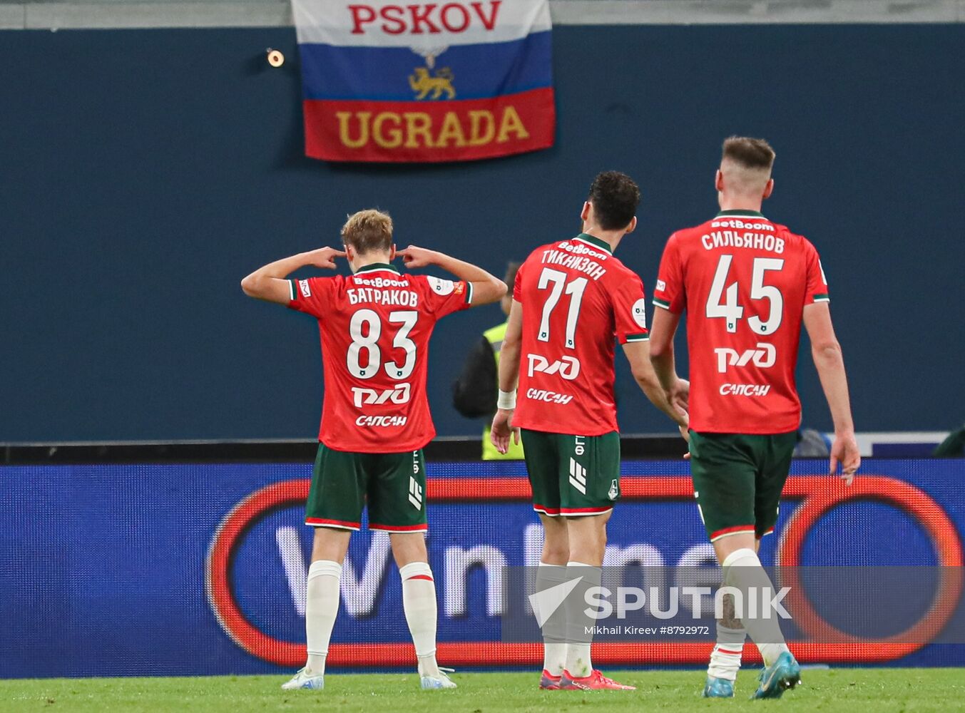 Russia Soccer Premier-League Zenit - Lokomotiv