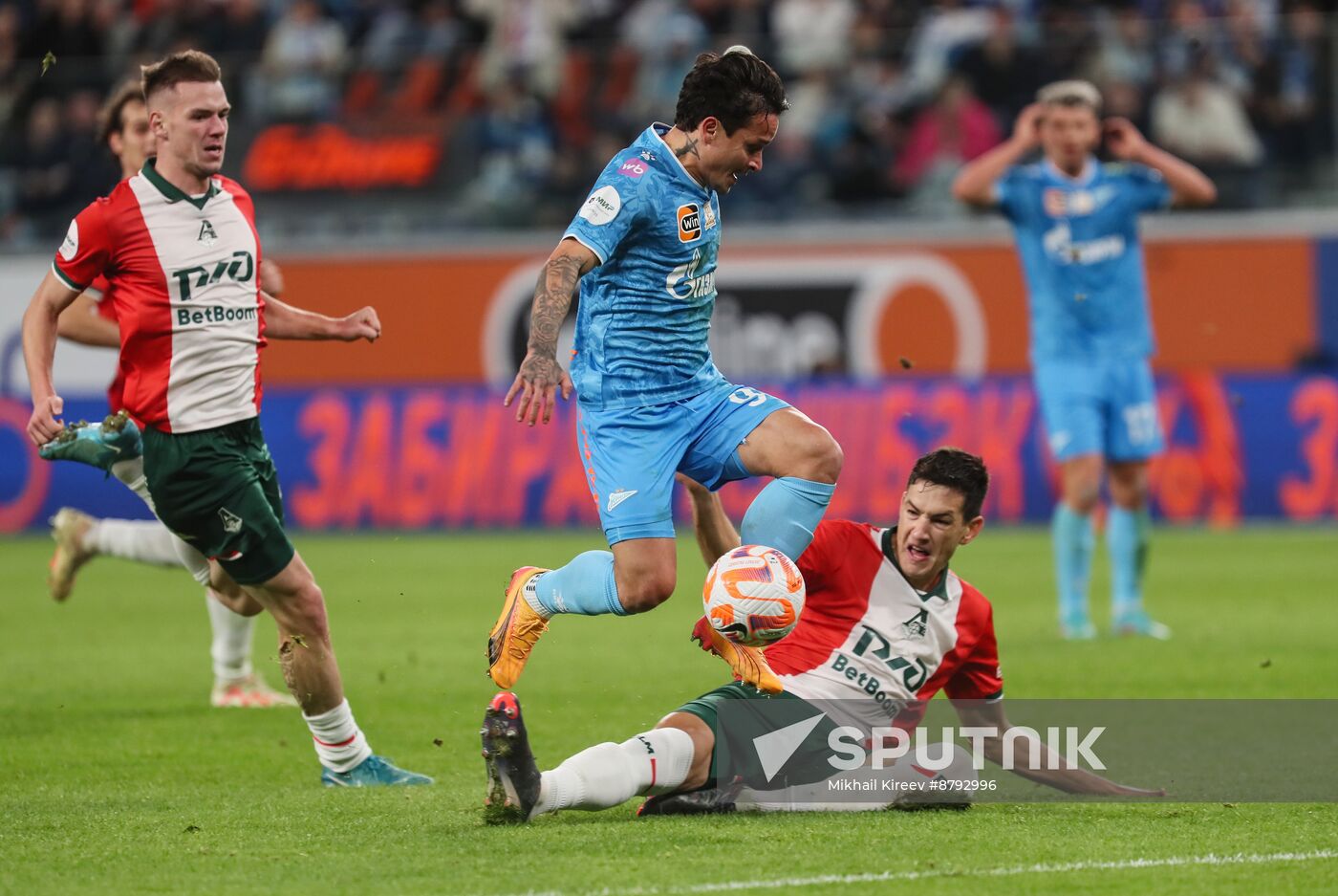 Russia Soccer Premier-League Zenit - Lokomotiv