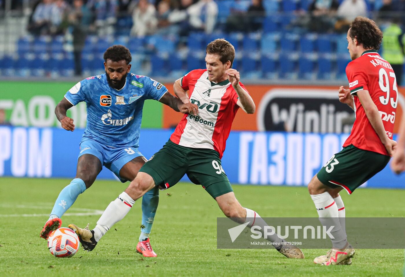 Russia Soccer Premier-League Zenit - Lokomotiv