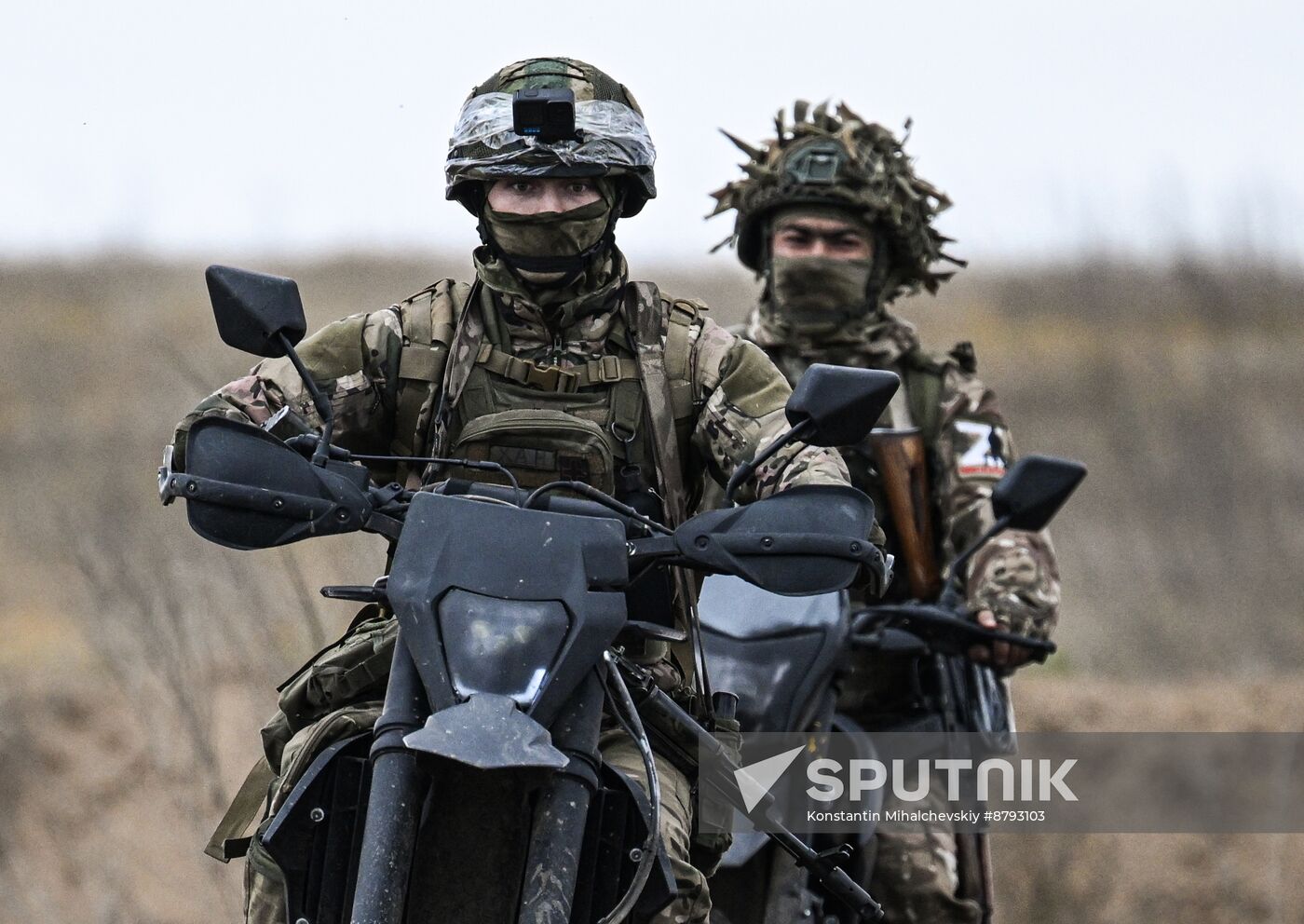 Russia Ukraine Military Operation Troops Training