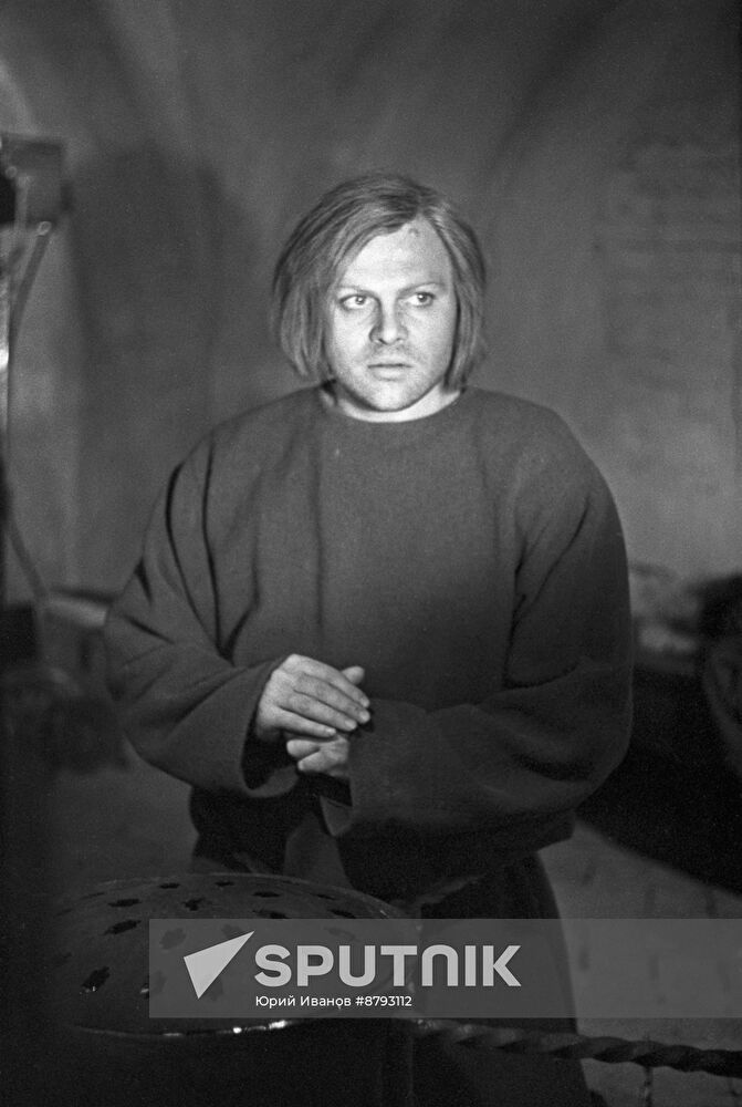 Set of Sergei Bondarchuk's film Boris Godunov