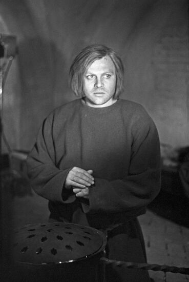 Set of Sergei Bondarchuk's film Boris Godunov