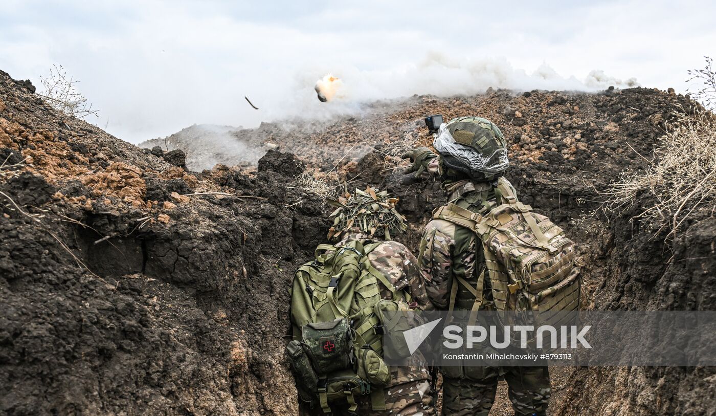 Russia Ukraine Military Operation Troops Training