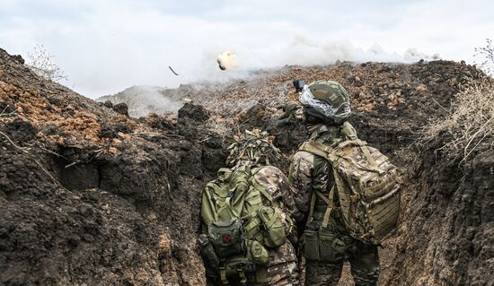 Russia Ukraine Military Operation Troops Training