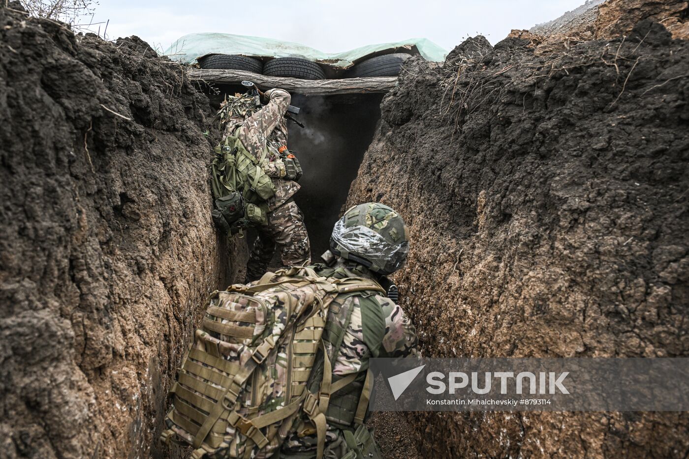 Russia Ukraine Military Operation Troops Training