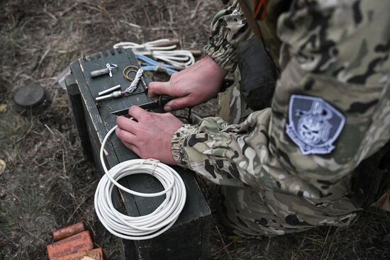 Russia Ukraine Military Operation Troops Training