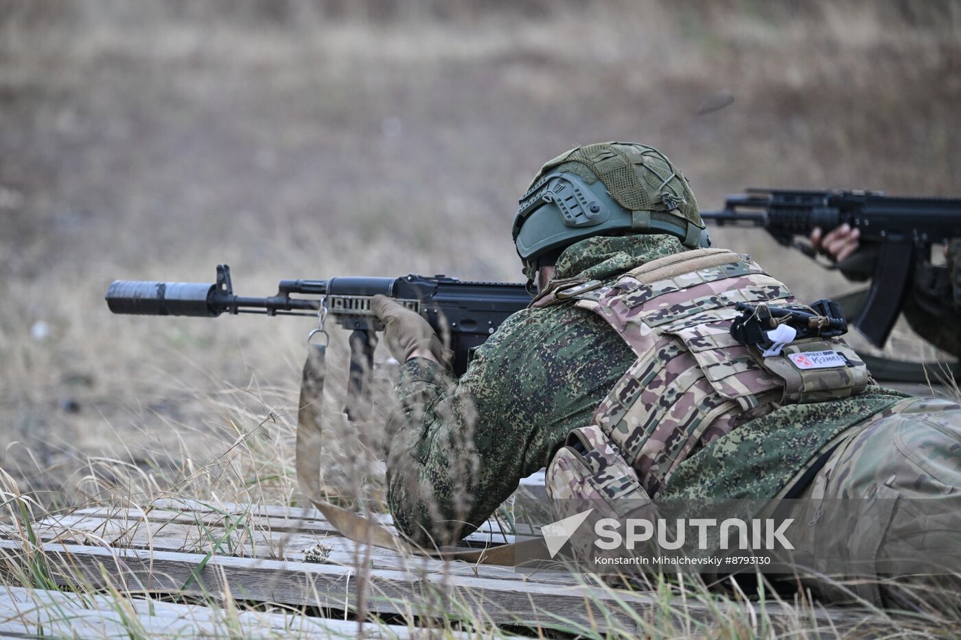 Russia Ukraine Military Operation Troops Training