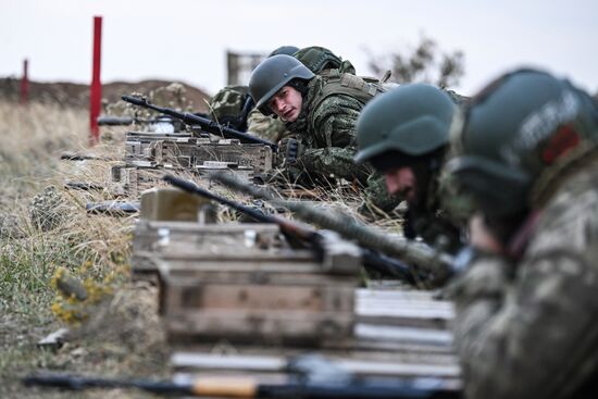 Russia Ukraine Military Operation Troops Training