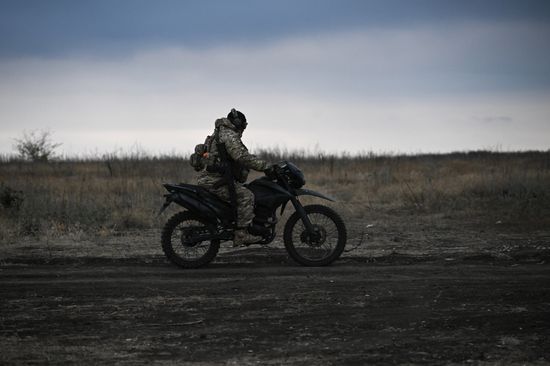Russia Ukraine Military Operation Troops Training