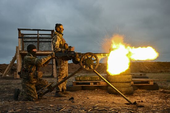 Russia Ukraine Military Operation Troops Training