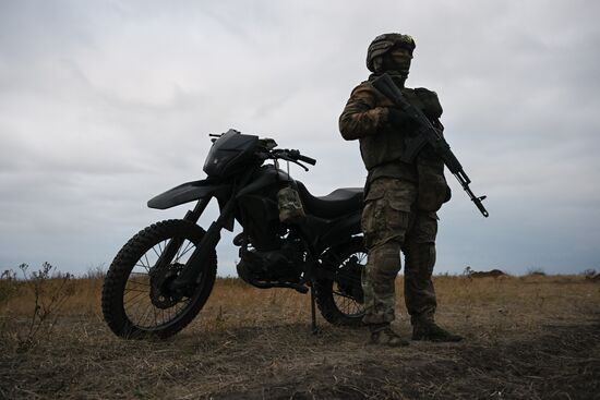 Russia Ukraine Military Operation Troops Training