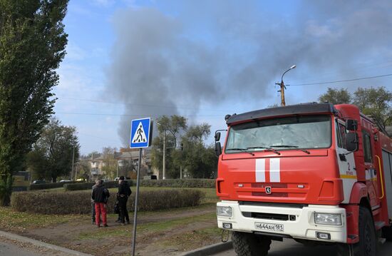 Russia LPR Shelling