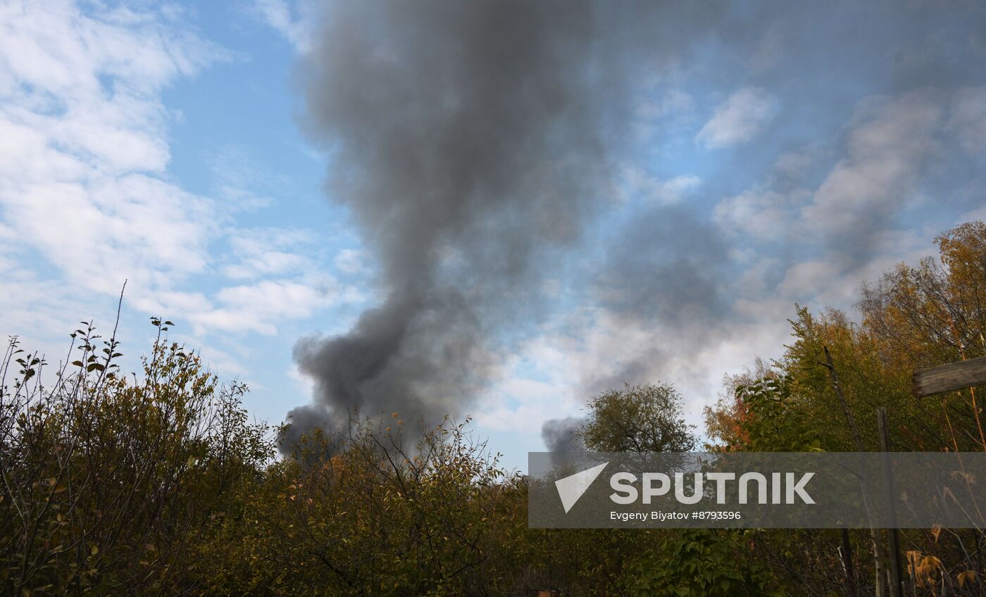 Russia LPR Shelling