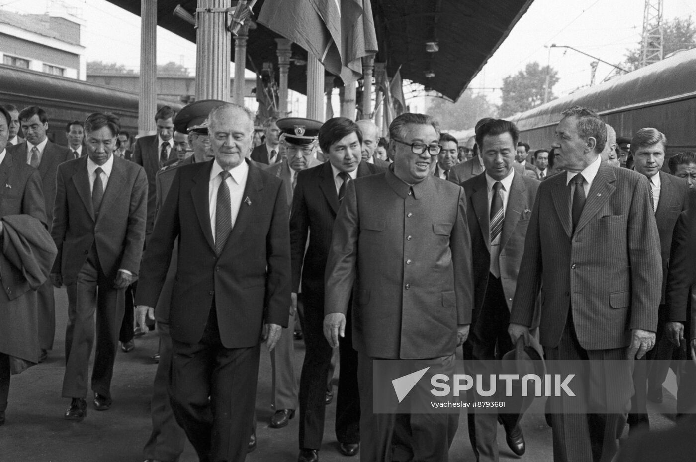 Kim Il Sung's visit to USSR, May 23-25, 1984