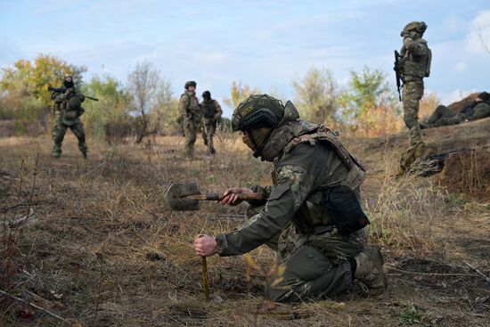 Russia Ukraine Military Operation Engineer Unit