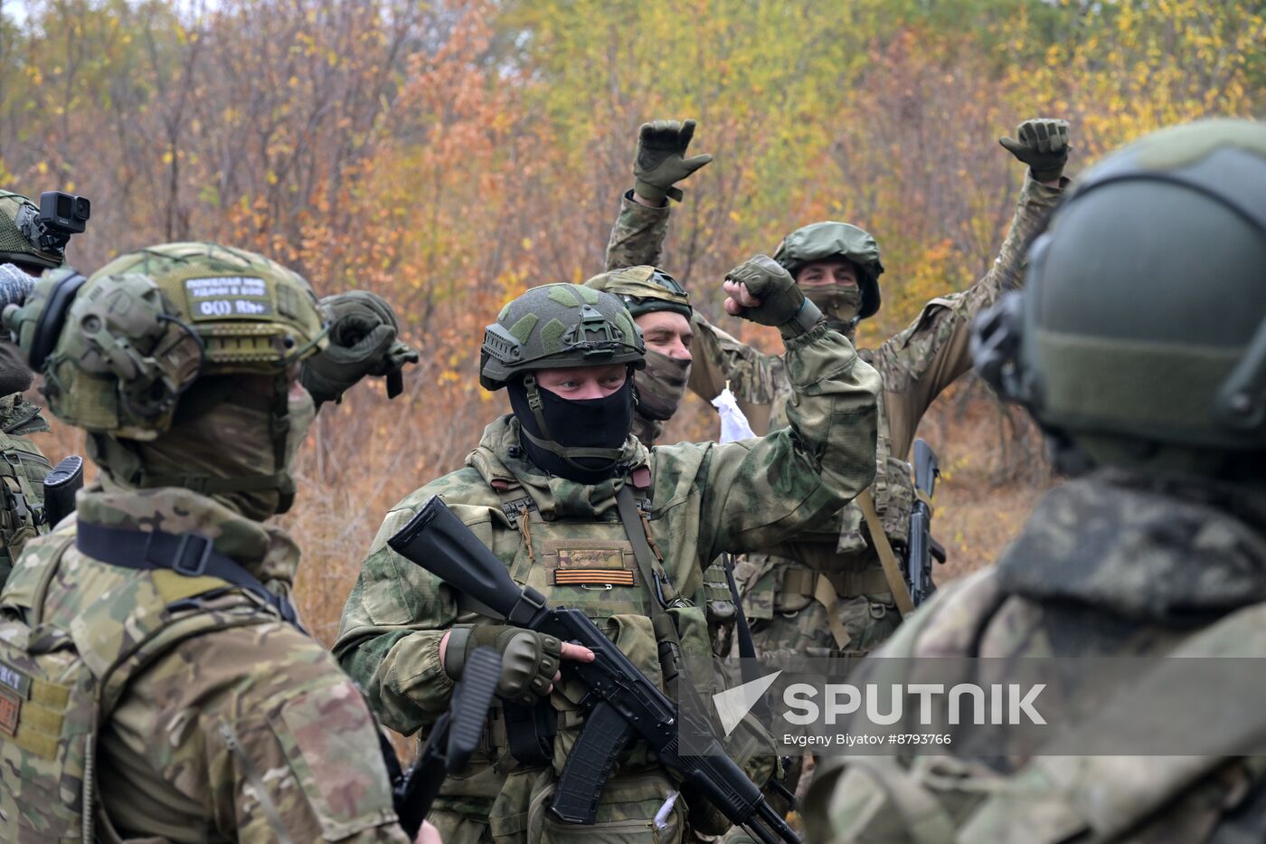 Russia Ukraine Military Operation Engineer Unit