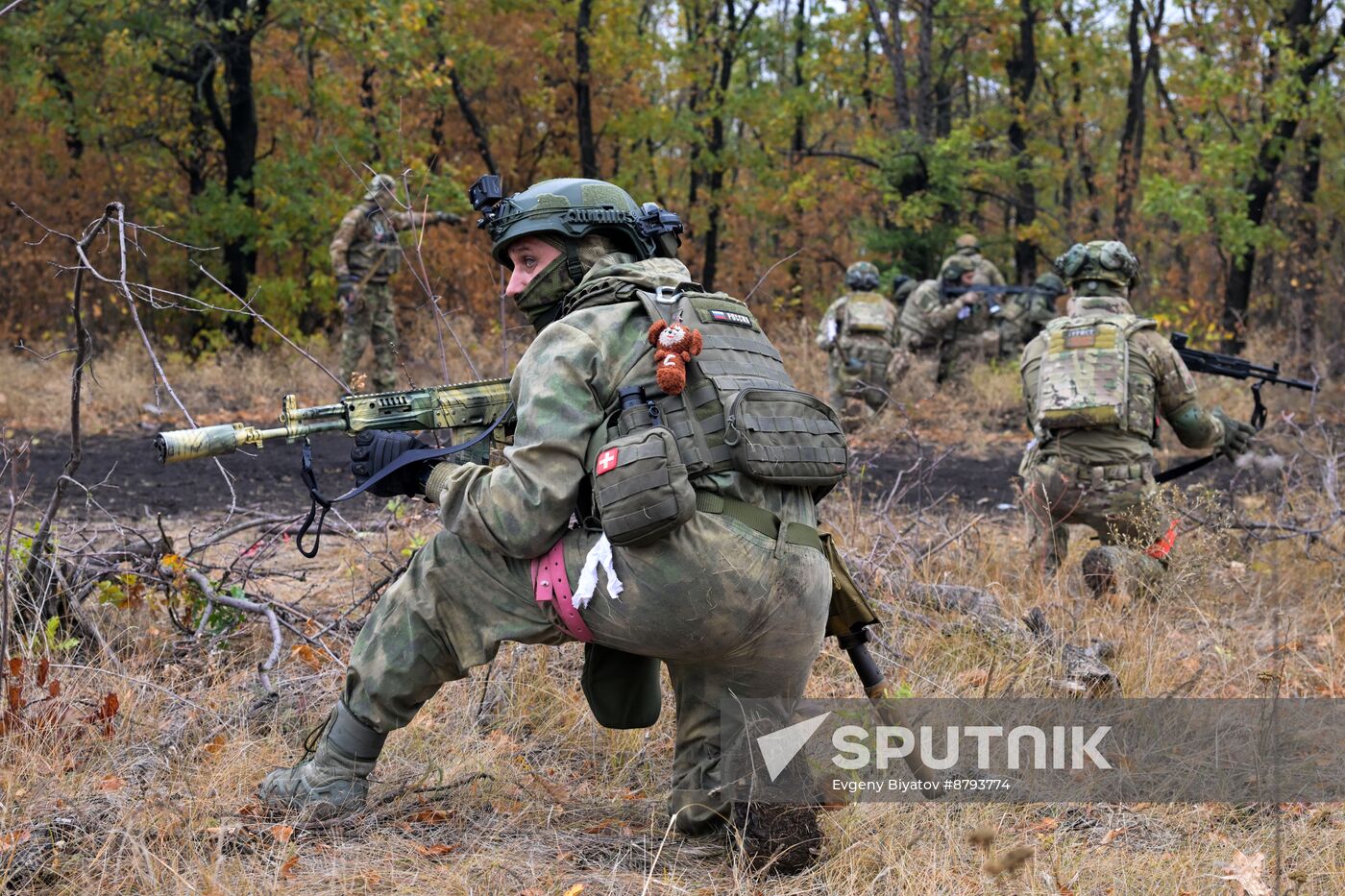 Russia Ukraine Military Operation Engineer Unit