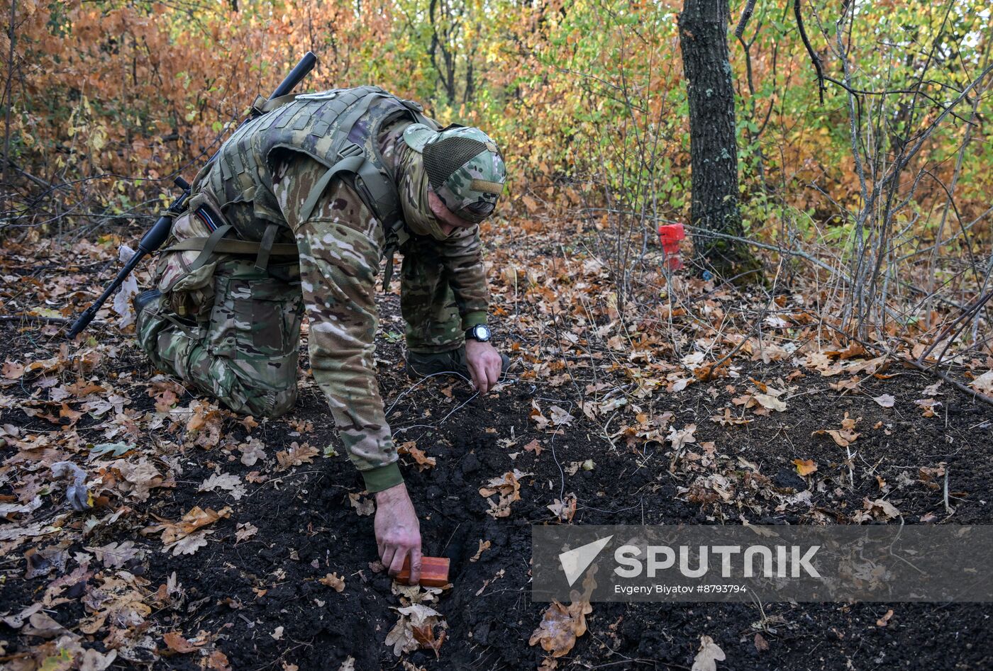 Russia Ukraine Military Operation Engineer Unit