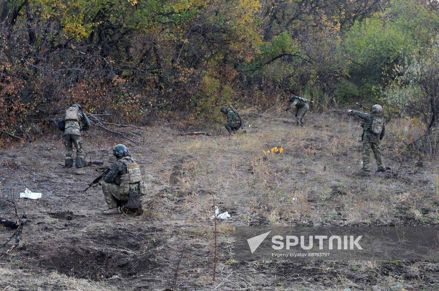 Russia Ukraine Military Operation Engineer Unit