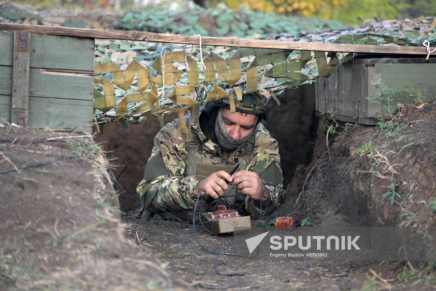 Russia Ukraine Military Operation Engineer Unit